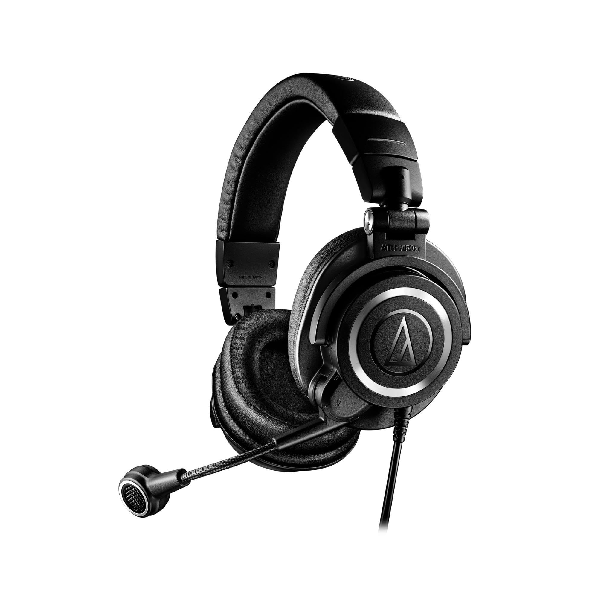 Audio-Technica ATH-M50x STS-USB StreamSet Streaming Headset for Gamers and Streamers in Black  
Audio-Technica ATH-M50x